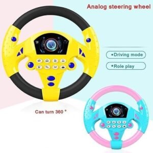 driving car steering wheel simulation