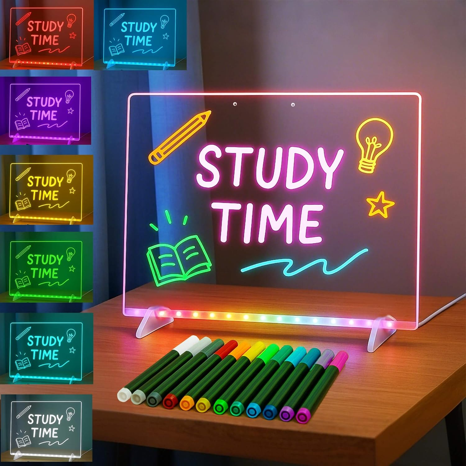 led acrylic illuminated magic board with 7 color ( size 30*20cm) led acrylic illuminated magic board with 7 color ( size 30*20cm)
