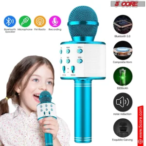 wireless microphone with speaker