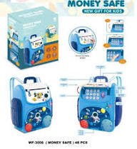atm money saving box with fingerprint sensing and lock, coin and paper money atm money saving box with fingerprint sensing and lock, coin and paper money