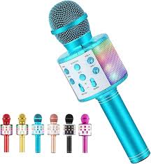 Home wireless microphone with speaker