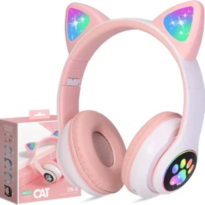 Home wireless headphones – led light up bluetooth